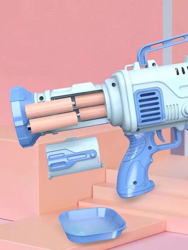 1pc 32hole Rocket Bubble Gun Toy & 32hole Gatling Bubble Gun SHEIN USA