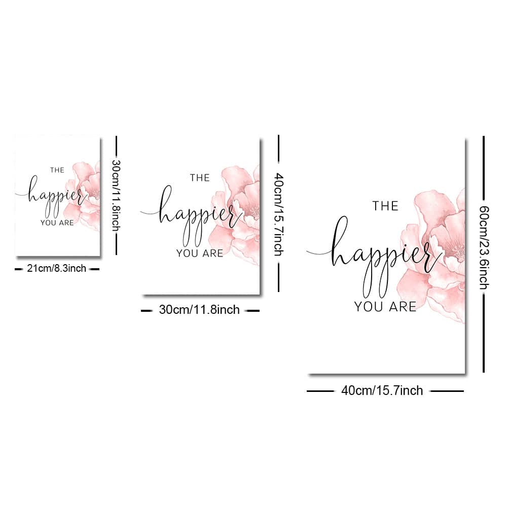 ผู้หญิง รูปภาพติดผนัง ความงาม แฟชั่น สโลแกน ภาพวาด มินิมอลลิสม์ ดอกไม้ ศิลปะ โปสเตอร์ ผ้าแคนวาส พิมพ์ ทันสมัย สร้างแรงบันดาลใจ สำหรับ เด็กผู้หญิง สีชมพู ตกแต่งห้อง , บ้าน ออฟฟิศ ตกแต่ง , ไร้กรอบ 2 ชิ้น - สีแอปริคอท - ดู 3