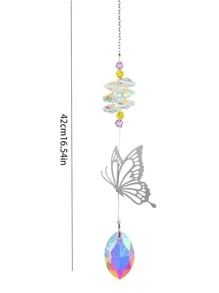 3入組花園蝴蝶太陽捕手 - 彩色 - 查看 2