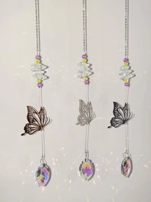 3入組花園蝴蝶太陽捕手 - 彩色 - 查看 4