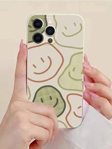 Funda para móvil con patrón de sonrisa - Multicolor - Ver 1