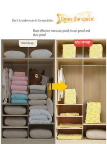 1 túi đựng đồ nén chân không, chống bụi, chống ẩm, chống côn trùng cỡ lớn dùng trong gia đình, đựng quần áo, chăn, áo khoác lông vũ, ghế sofa, nệm, v.v. Đồ trang trí Trang trí lễ hội Trang trí phòng Trang trí nhà Trang trí phòng ngủ Quần váy Giày Quần jean Bốt Váy Phòng ngủ, Tổ chức, Lưu trữ đồ gia dụng, Áo phông trắng nữ, Quần đen nữ, Quần áo mùa đông cho nữ, Váy, - Màu vàng - Xem 6