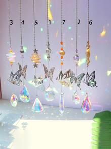 3入組花園蝴蝶太陽捕手 - 彩色 - 查看 1