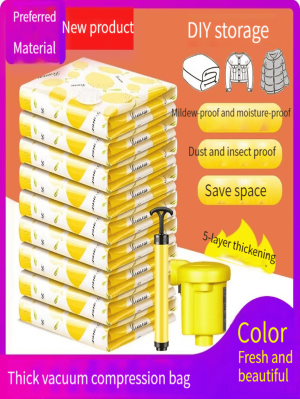 1pc Vacuum Compression Storage Bag, Household Large Anti-Dust, Anti-Moisture, Anti-Insect Storage Bag For Clothes, Quilts, Down Jackets, Sofas, Mattresses, Etc. Decorations Decor Festival Decor Room Decor Home Decor Bed Room Decor Dress Pants Shoes Jeans Boots Skirt Bedroom, Organizer, Home Storage, White T Shirt Women, Black Pants Women, Ladies Winter Clothes, Dress,