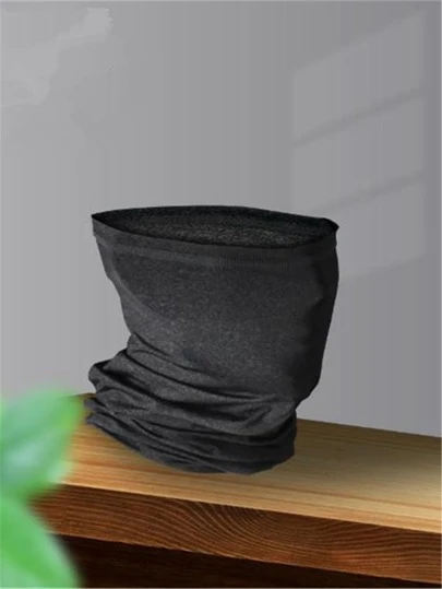 1入組夏天防曬霜頸套,防風口罩頭飾,魔術髮箍,方巾適用於騎行,垂釣和其他戶外運動