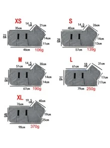 1入組纖維材質快干寵物浴袍巾,高吸水性並且容易包覆寵物整個身體,適用於大型寵物 - 灰色 - 查看 4