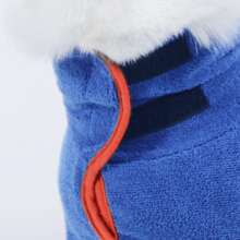 1 Miếng Chất xơ Chất liệu Sấy khô nhanh Toàn cơ thể Thú cưng Áo choàng tắm Khăn tắm Với Cao Sự hấp thụ Và Sức mạnh - Màu xanh lam - Xem 5