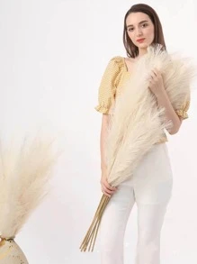 Dovelll 1pc Polyester Artificial Plant