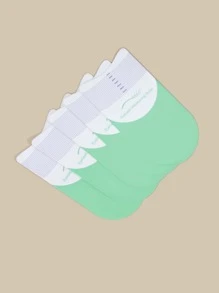Glamlash 5pcs Eyelash Extension Length Measuring Ruler Portable Eyebrow Soft Plastic Ruler - Green - View 4