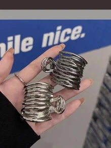 1/2pcs High-End Hair Claw Clips For Ponytail Hairstyle - Multicolor - View 4