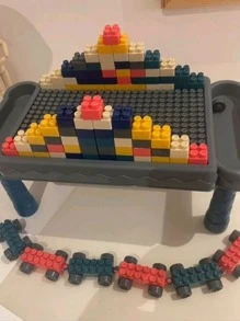 100pcs/set Plastic Building Block, Creative Car Design Puzzle For Gift - Multicolor - View 4