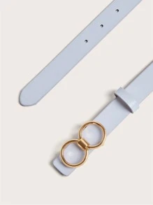 4pcs Circular Buckle Belt, Pink Accessories Summer, School Fall, Autumn, Halloween - Multicolor - View 5