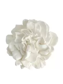 1 件玫瑰花香薰石膏硅胶模具适用于 DIY 蜡烛、香石、手工皂装饰 - 白色 - 查看 6