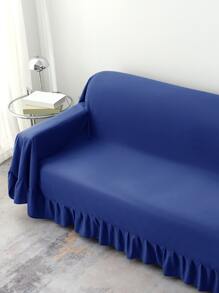1 Miếng Hiện đại & Phong cách Đơn giản Xanh Bọc ghế sofa Với Ren Cạnh , Polyester Chất xơ , Thích hợp Đối với Phòng khách , Phòng ngủ , Nhà  Sử dụng - Màu xanh lam - Xem 1