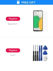 Samsung A10 A105 LCD屏幕配件，原裝品質，免費全套工具及手機保護膜 - 黑色 - 查看 2