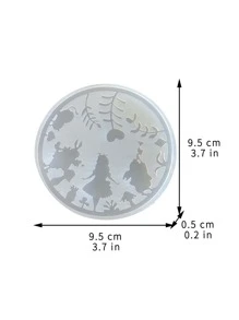 1pc Christmas Alice Silicone Mold - Clear - View 2