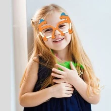 6 cái Một 1st Tiệc sinh nhật Cảnh tượng Giấy Kính Rừng nhiệt đới Chủ đề khủng long Vui vẻ Tiệc sinh nhật Đứa trẻ Con trai - xanh quân đội - Xem 3