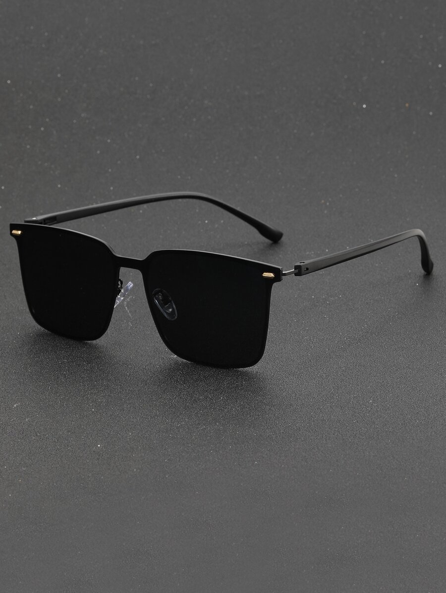 1pc Men's Uv400 Sun Protection Comfortable Sunglasses For Driving And Outdoor Activities Casual Sunglasses Sun Glasses Beach Accessories Sun Glasses Sunglasses Shades