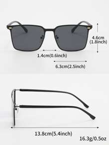 1pc Men's Uv400 Sun Protection Comfortable Sunglasses For Driving And Outdoor Activities Casual Sunglasses Sun Glasses Beach Accessories Sun Glasses Sunglasses Shades