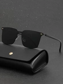 1pc Men's Uv400 Sun Protection Comfortable Sunglasses For Driving And Outdoor Activities Casual Sunglasses Sun Glasses Beach Accessories Sun Glasses Sunglasses Shades