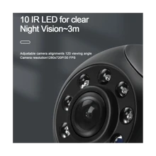 Wireless Car Backup Camera WiFi Reversing Camera Work with Phone for Bus RV Trailer Excavator Rear View Camera Dashcam - Black - View 6