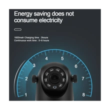 Wireless Car Backup Camera WiFi Reversing Camera Work with Phone for Bus RV Trailer Excavator Rear View Camera Dashcam - Black - View 7