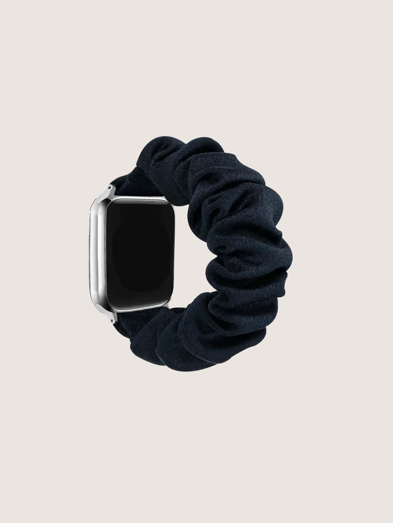 1入組男女適用深藍色頭帶錶帶，適用於Apple Watch 49/45/44/42/41/40/38mm - 藏蓝色 - 查看 1