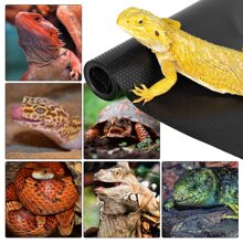 Reptile Substrate Mat Terrarium Carpet, Non-Adhesive Reptile Terrarium Bedding Substrate Liner, Reptile Tank Accessories For Bearded Dragon, Leopard Gecko, Lizard, Tortoise - 118" x 23.6" - View 8