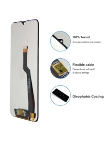 Samsung A10 A105 LCD屏幕配件，原裝品質，免費全套工具及手機保護膜 - 黑色 - 查看 3
