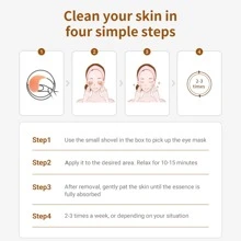 LANBENA Under Eye Patches - 30 Pairs Vitamin C Eye Mask- Puffy Eyes & Dark Circles Treatments, Reduce Under Eye Bags and Smooth Wrinkles - 橘色 - 查看 8