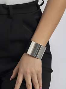 1 cái Vòng đeo tay sáng bóng thiết kế cá nhân độc đáo - Màu Đen Súng - Xem 1