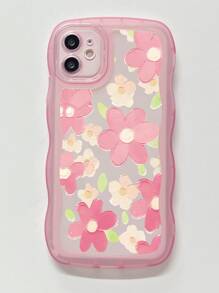 Mô hình hoa Làm sạch ốp điện thoại - Màu Hồng baby - Xem 4