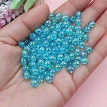 1 gói Phụ kiện trang sức DIY đính hạt - Màu xanh nhạt - Xem 1