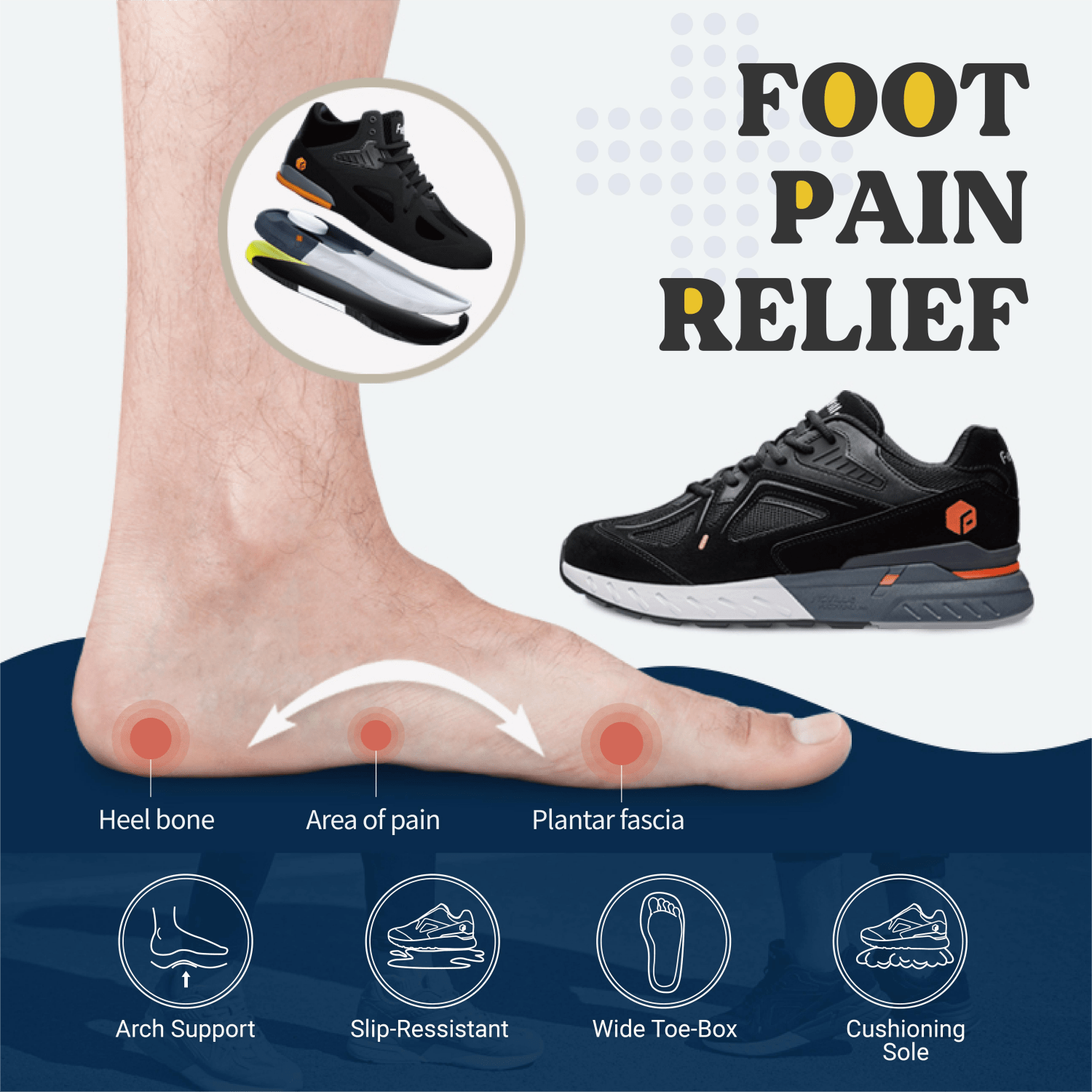 6e walking shoes
