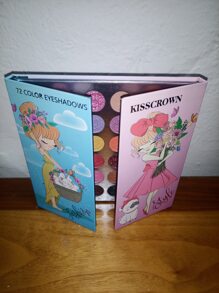 Paleta de sombras Dukeza Chicas Kawaii con 72 tonos - Multicolor - Ver 1