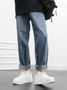 Giày trượt ván nam màu trơn mới, giày thể thao trắng đa năng, giày đôi, phù hợp với quần jeans và trang phục thể thao. - trắng - Xem 9