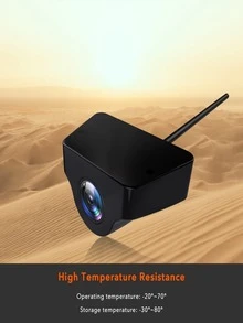 WOLFBOX Upgraded WDR Rear Camera for G840S / G930 / G850 / G900 / D07, 1080P Waterproof AHD Car Rear View Camera - Black - View 6