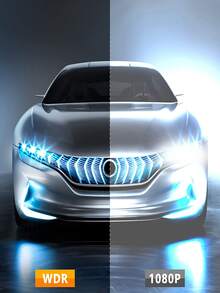 WOLFBOX Upgraded WDR Rear Camera for G840S / G930 / G850 / G900 / D07, 1080P Waterproof AHD Car Rear View Camera - Black - View 4