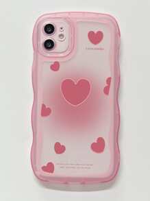 1 Miếng Bóng Hình trái tim Ốp lưng & bao da điện thoại - Màu Hồng baby - Xem 4