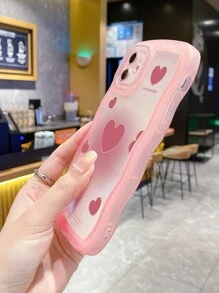 1 Miếng Bóng Hình trái tim Ốp lưng & bao da điện thoại - Màu Hồng baby - Xem 5