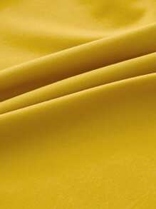 1 pieza de moda simple unicolor Funda de colchón transpirable agradable para la piel Colcha a prueba de polvo Protector para dormitorio Textiles para el hogar ropa de cama - Multicolor - Ver 6