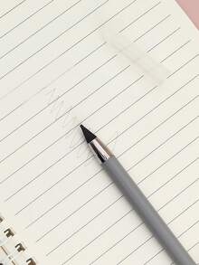 返校永恒铅笔，先进技术自动铅笔，永不缺墨，马卡龙色，无需削尖，不易断芯，普通笔身，学生绘画素描书写，1 支 - 白色 - 查看 7