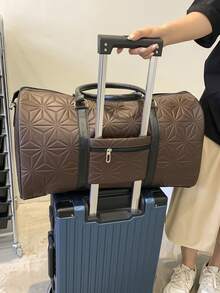 Large Capacity Travel Shoulder Bags For Men And Women Luxurious Designer Unisex Messenger Bags And Handbags - Brown - View 4