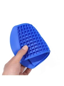 160 Grids Silicone Bar Tray Mini S Small Square Mold Accessories - Blue - View 1