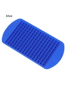 160 Grids Silicone Bar Tray Mini S Small Square Mold Accessories - Blue - View 2