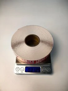 Fragile Label Stickers English Warning Label Paper FRAGILE Handle with Care Sticker Fragile Labels 25x76mm (1X3 Inch) - Red and White - View 10