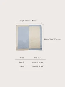 1 khăn rằn phong cách thời trang nữ hai tông màu - Nhiều màu - Xem 4