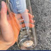 verano portátil Infusor de té Botella de agua con separación diseño - Blanco - Ver 2