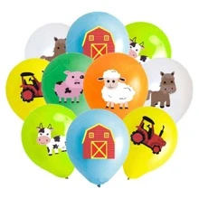 31pcs Farm Themed Birthday Party Supplies - Multicolor - View 4