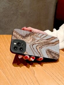 Marble Print Phone Case - Multicolor - View 2